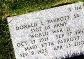 Donald Lewis Parrott, Sr