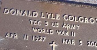 Donald Lyle Colgrove Donald Lyle Colgrove