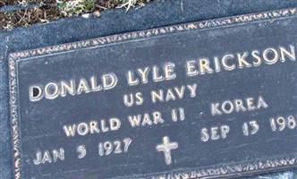 Donald Lyle Erickson Donald Lyle Erickson