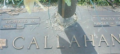 Donald M. Callahan Donald M. Callahan