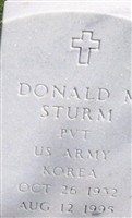 Donald M Sturm Donald M Sturm