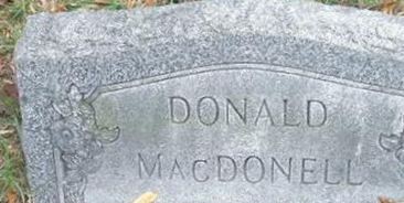 Donald MacDonell Donald MacDonell