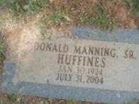 Donald Manning Huffines, Sr