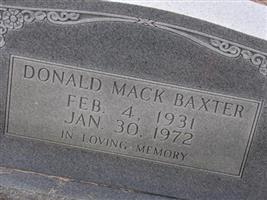 Donald Max BAXTER