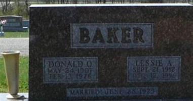 Donald O Baker