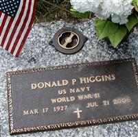 Donald P Higgins