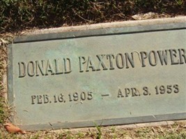 Donald Paxton Power