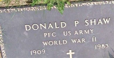 Donald Phillis Shaw, Sr Donald Phillis Shaw, Sr