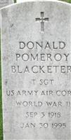 Donald Pomeroy Blacketer