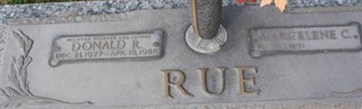 Donald R Rue Donald R Rue
