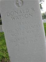 Donald R Watson