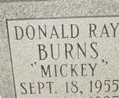 Donald Ray (Mickey) Burns