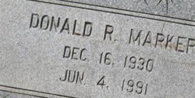 Donald Robert Marker