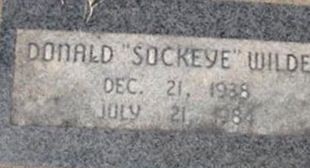 Donald "Sockeye" Wilder