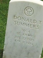 Donald T. Summers Donald T. Summers