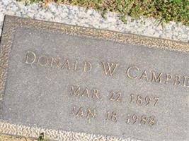 Donald W Campbell