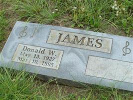 Donald W James