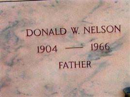 Donald W. Nelson