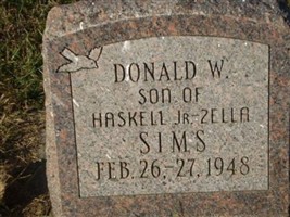 Donald W Sims Donald W Sims