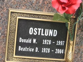 Donald Werner Ostlund Donald Werner Ostlund