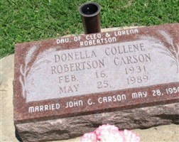 Donella Collene Robertson Carson Donella Collene Robertson Carson