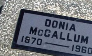 Donia Poore McCallum Donia Poore McCallum