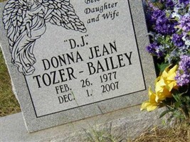Donna Jean "DJ" Tozer Bailey Donna Jean "DJ" Tozer Bailey