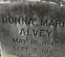 Donna Maria Alvey