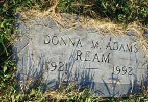 Donna Mildred Ream Adams