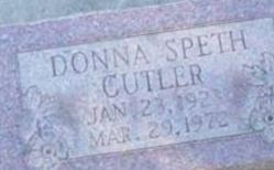 Donna Speth Cutler Donna Speth Cutler