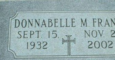 Donnabelle M. Frank Donnabelle M. Frank