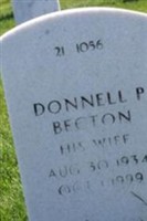 Donnell P Becton