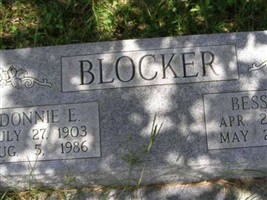 Donnie E BLOCKER Donnie E BLOCKER