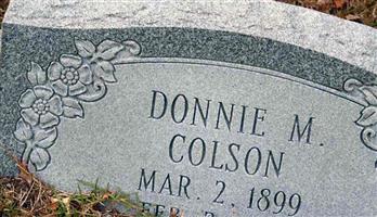 Donnie M. Colson