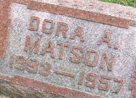 Dora A Matson Dora A Matson
