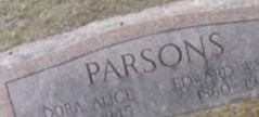 Dora Alice Bivins Parsons Dora Alice Bivins Parsons