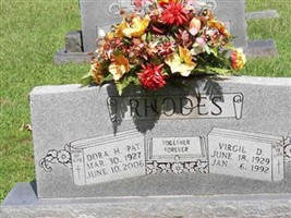 Dora Harville "Pat" Hardwick Rhodes