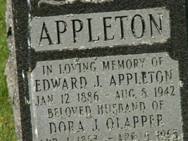 Dora J. Clapper Appleton Dora J. Clapper Appleton