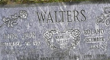 Dora Jean Barkle Walters Dora Jean Barkle Walters