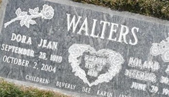 Dora Jean Barkle Walters Dora Jean Barkle Walters