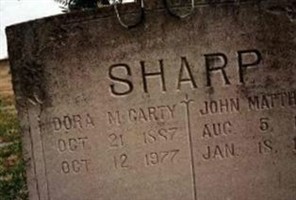 Dora McCarty Sharp Dora McCarty Sharp