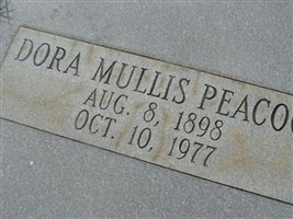 Dora Mullis Peacock Dora Mullis Peacock