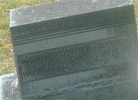Dora Violet Snell Lee Dora Violet Snell Lee