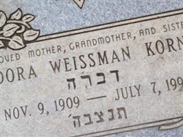 Dora Weissman Korn Dora Weissman Korn