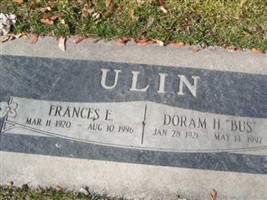 Doram H "Bus" Ulin Doram H "Bus" Ulin