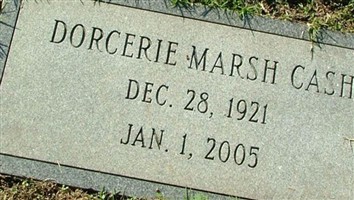 Dorcerie Marsh Cash