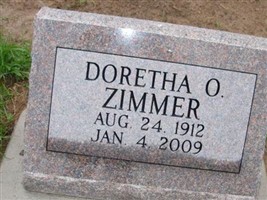 Doretha O Smelser Zimmer Doretha O Smelser Zimmer