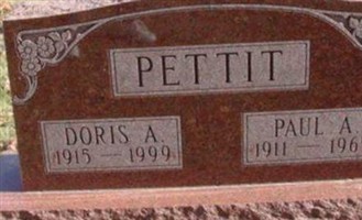Doris A Pettit Doris A Pettit