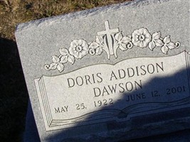 Doris Addison Dawson Doris Addison Dawson