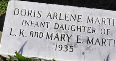 Doris Arlene Martin Doris Arlene Martin